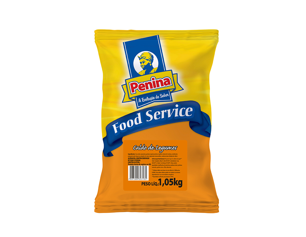 CALDO DE LEGUMES PENINA 1,05 KG (CX 10 PCT)